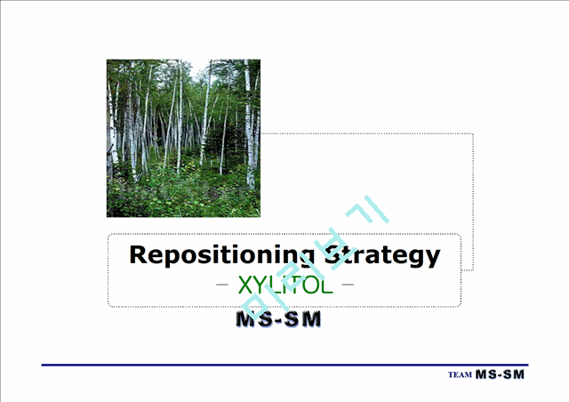 Repositioning Strategy   (1 )
